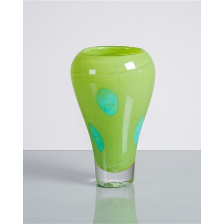 PRODUZIONE TEDESCA 1970 ca. Vaso in vetro