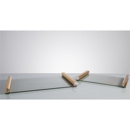 PRODUZIONE ITALIANA 1970 ca. Due vassoi