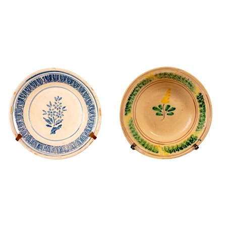 DUE PIATTI FONDI in ceramica