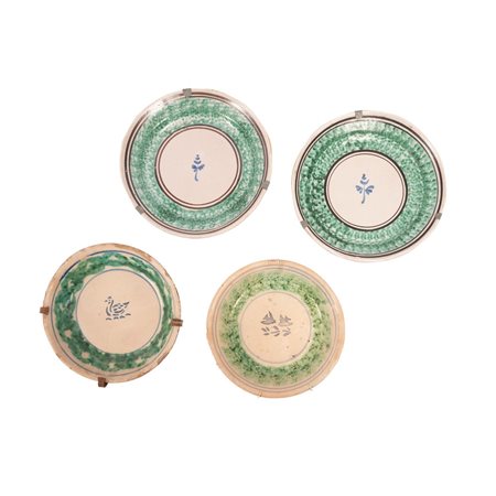QUATTRO PIATTI in ceramica