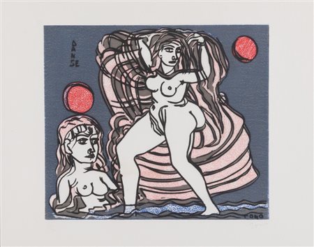 TONO ZANCANARO (Padova 1906 - 1985) "Senza titolo". Lastra: cm 29,5x34. Opera...