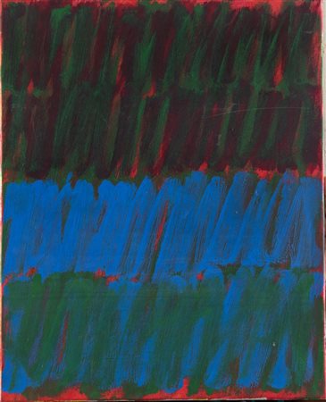 ALFONSO FRASNEDI (Bologna 1934) "Pittura senza titolo", 1983. Olio su tela....