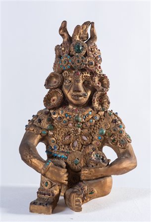 LEONETTA MARCOTULLI (Roma 1929) "Senza titolo", 1977. Scultura in terracotta...