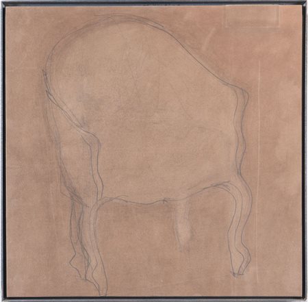 KETTY TAGLIATTI (Ferrara 1955) "In poltrona", 1998. Grafite e mordente su...