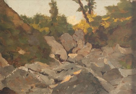 FLAVIO BERTELLI (S. Lazzaro di Savena 1865 - Rimini 1941) "Le Genghe....