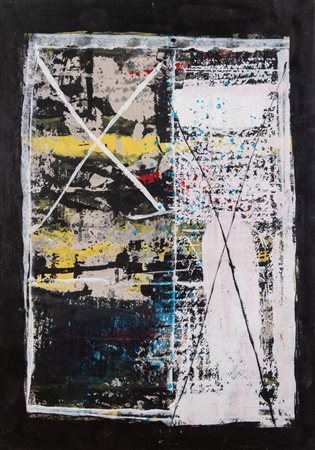 GIORGIO CELIBERTI (Udine 1929) "Ripensamenti", 1995 - 1997. Affresco su...