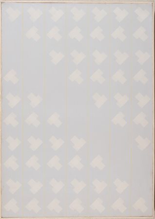 VINCENZO SATTA (Nuoro 1937) 1970. "Senza titolo", 1970. Olio su tela. Cm...