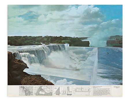 SUPERSTUDIO GROUP (1966-1986) - Niagara o l'architettura riflessa (la seconda serie della natura), 1970