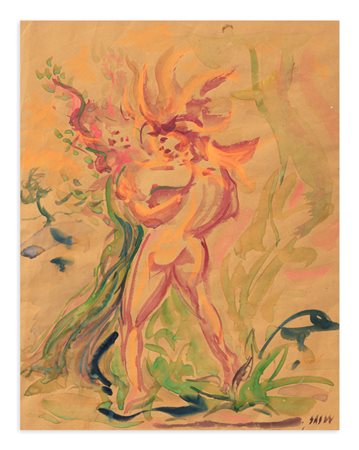 ALIGI SASSU (1912-2000) - Senza Titolo