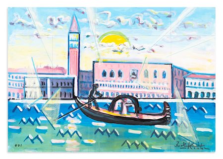 IBRAHIM KODRA (1918-2006) - Venezia