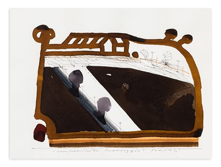 CONCETTO POZZATI (1935-2017) - Impossibile paesaggio, 1992