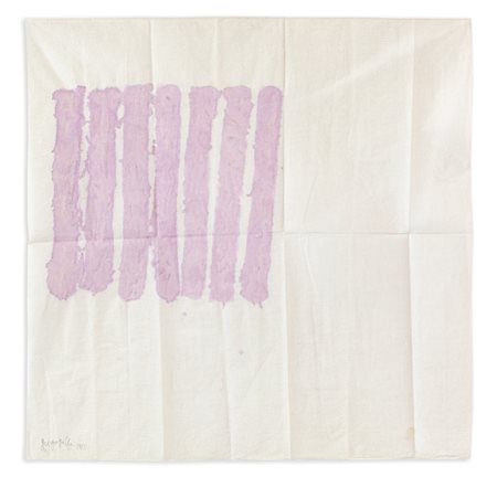 GIORGIO GRIFFA (1936) - Verticale, 1981