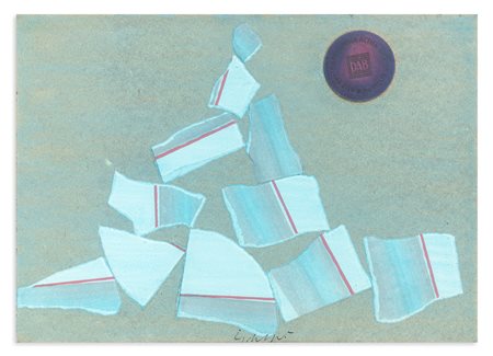 SERGIO DANGELO (1932-2022) - Deep moon, 1973