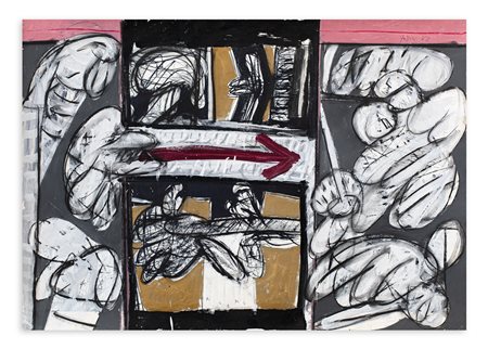 CONCETTO POZZATI (1935-2017) - Senza Titolo, 1962