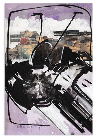 GIANNI BERTINI (1922-2010) - Senza Titolo, 1982