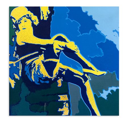 GIANGIACOMO SPADARI (1938-1997) - L'angelo azzurro, 1976