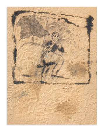 SANDRO CHIA (1946) - Figura seduta