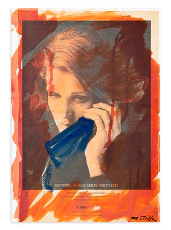MIMMO ROTELLA (1918-2006) - "Notturno", 1990