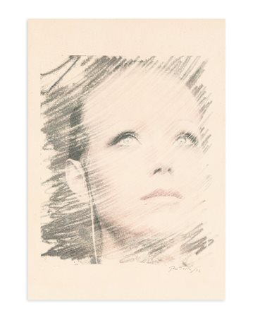 MIMMO ROTELLA (1918-2006) - Volto N.1, 1972