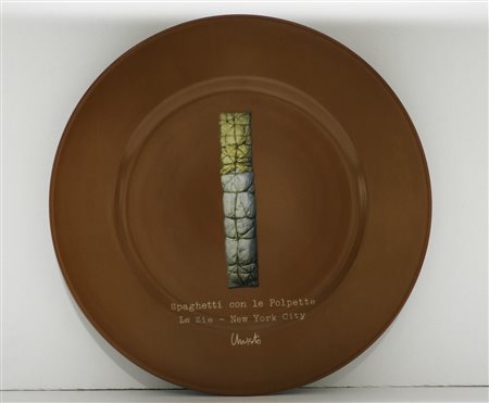 CHRISTO (n. 1935) Spaghetti con le polpette-Le zie-New York City. 2001....