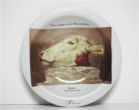 SERRANO ANDRES (n. 1950) Stracotto alla fiorentina-Beppe-New York City. 2000....