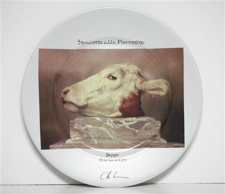 SERRANO ANDRES (n. 1950) Stracotto alla fiorentina-Beppe-New York City. 2000....