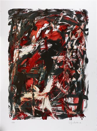 FORMICHETTI SILVIO (n. 1969) Senza titolo. Litografia. Cm 70,00 x 95,00. Tir....