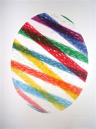 DORAZIO PIERO (1927 - 2005) Ovale. 1987. Acquaforte. Cm 58,00 x 76,00....