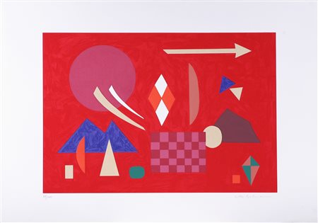 HOFFMANN OTTO (1907 - 1996) Otto Hoffmann (cartella). 1989. Serigrafia. Cm...