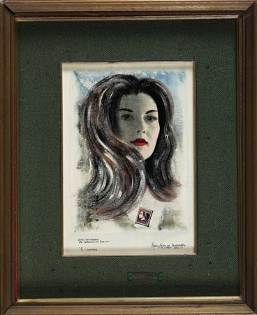 DA CARAVAGGIO MARIOLINO DETTO IL FALSARIO (1924 - 1992) La superbia. 1970....