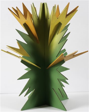 BALLA GIACOMO (1871 - 1958) Fiore futurista. Scultura. Cm 25,00 x 32,00....