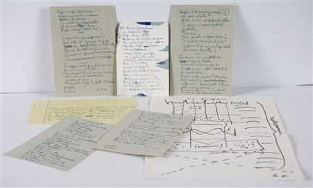 ROTELLA MIMMO (1918 - 2006) Prison poem. 1968. Serigrafia. . Opera...