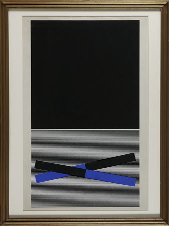 SOTO JESUS RAFAEL (1923 - 2005) Senza titolo. 1969. Serigrafia. Cm 43,00 x...