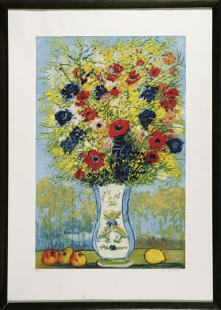 CASCELLA MICHIELE (1892 - 1989) Senza titolo. Litografia. Cm 80,00 x 55,00....