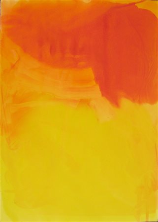 BRESSAN ITALO (n. 1950) Senza titolo. 1990. Tecnica mista su carta. Cm 70,00...