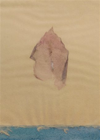 CAMPANI LUCIA Senza titolo. 1980. Tecnica mista su carta. Cm 12,50 x 18,00.