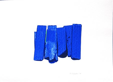 GABRIELLINI ANDREA (n. 1933) Senza titolo. 1992. acrilico su carta. Cm 75,00...