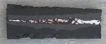 GISONE GASPARE (n. 1975) Senza titolo. 2004. Tecnica mista su carta. Cm 21,00...