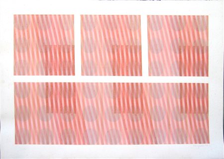 NANGERONI CARLO (n. 1922) Senza titolo. 1977. Acquerello su carta. Cm 100,00...