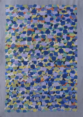 WELLER SIMONA (n. 1940) Senza titolo. 1977. Tempera su carta. Cm 69,00 x 100,00.