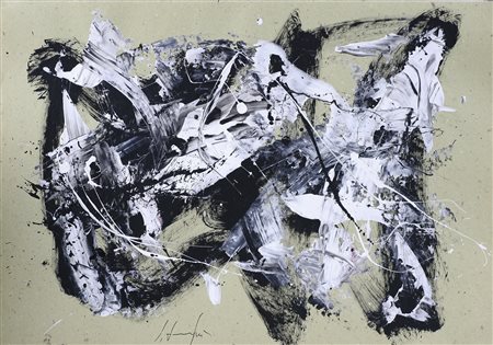 FORMICHETTI SILVIO (n. 1969) Senza titolo. 2013. Olio su cartoncino. Cm 50,00...