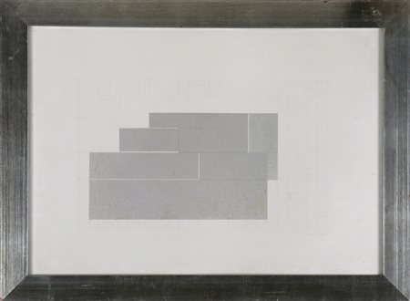 ARICO' RODOLFO (1930 - 2002) Senza titolo. 1975. Tecnica mista su carta. Cm...