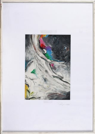 PENGO RENATO (n. 1943) Itinerari dipinti dal tempo. 1985. Pastelli su carta....