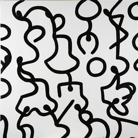 RUFFINENGO ARIANNA (n. 1979) Io divengo 2. 2007. Acrilico su tela. Cm 100,00...