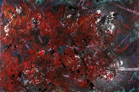 FLY CAT (LUCA MASSIRONI) (n. 1970) In god we trust. 2011. Tecnica mista su...