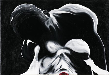 CINISELLI EUGENIA (n. 1971) Dark passion. 2012. Olio e acrilico su tela. Cm...