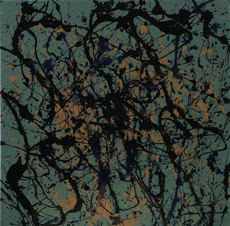 CINISELLI EUGENIA (n. 1971) Mimetic Corner. 2012. Smalto su tela. Cm 50,00 x...