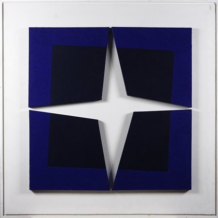 ANASTASIO GIANFRANCO (n. 1956) Stella. Acrilico su tela applicata su tavola....