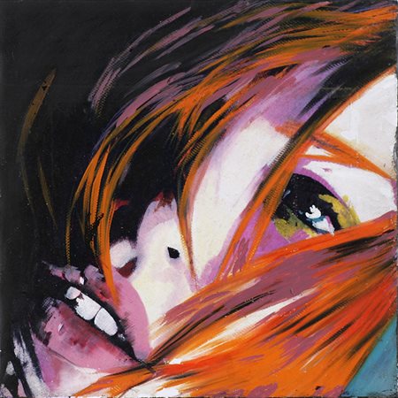 BACHIS LIDIA (n. 1969) Prototipo. Tecnica mista su linoleum. Cm 30,00 x...