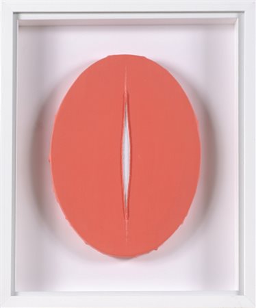 WRIGHT MARK (n. 1962) W l'Italia in rosa. 2003. Tecnica mista su tela. Cm...